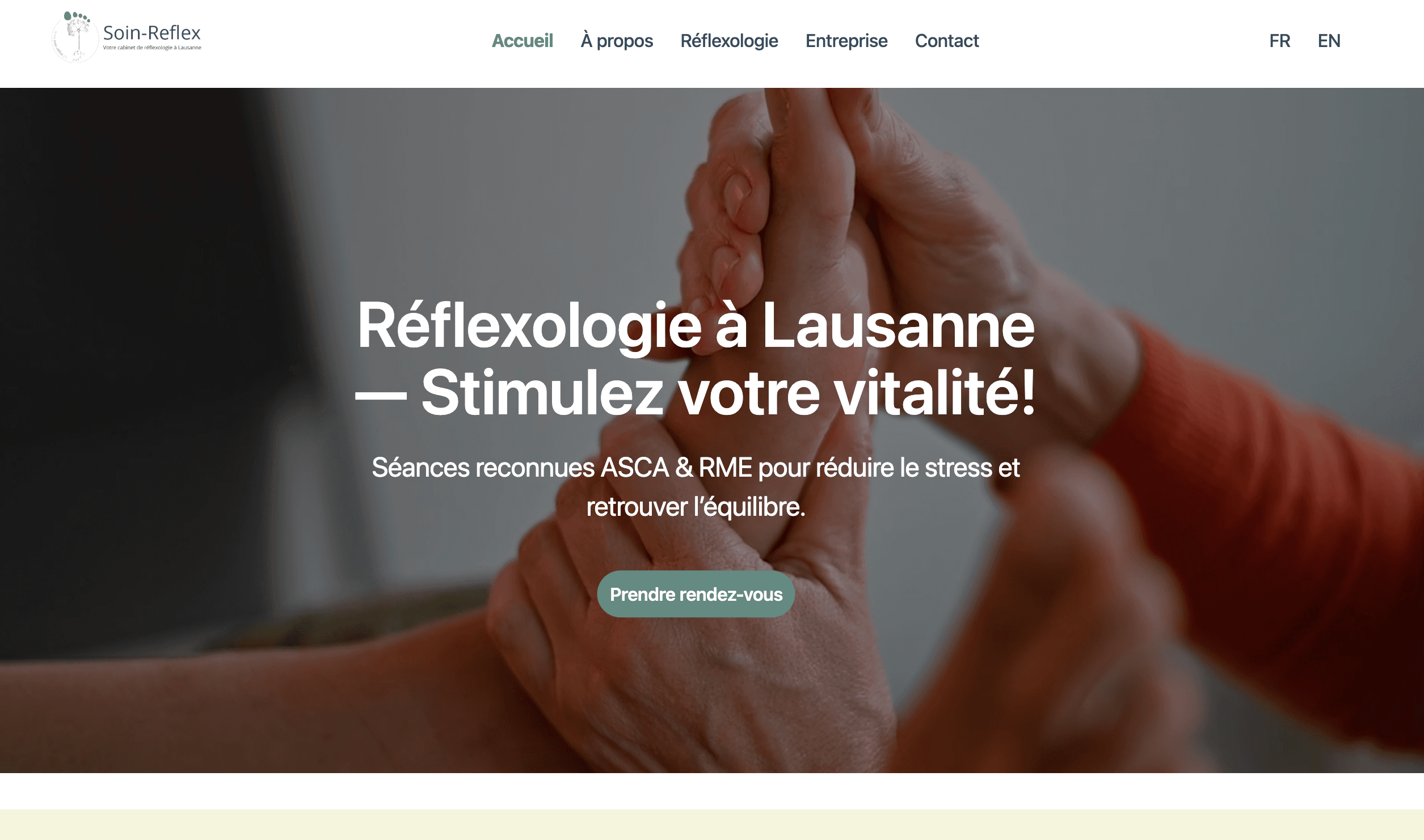 Soin-Reflex — Reflexology Practice Lausanne