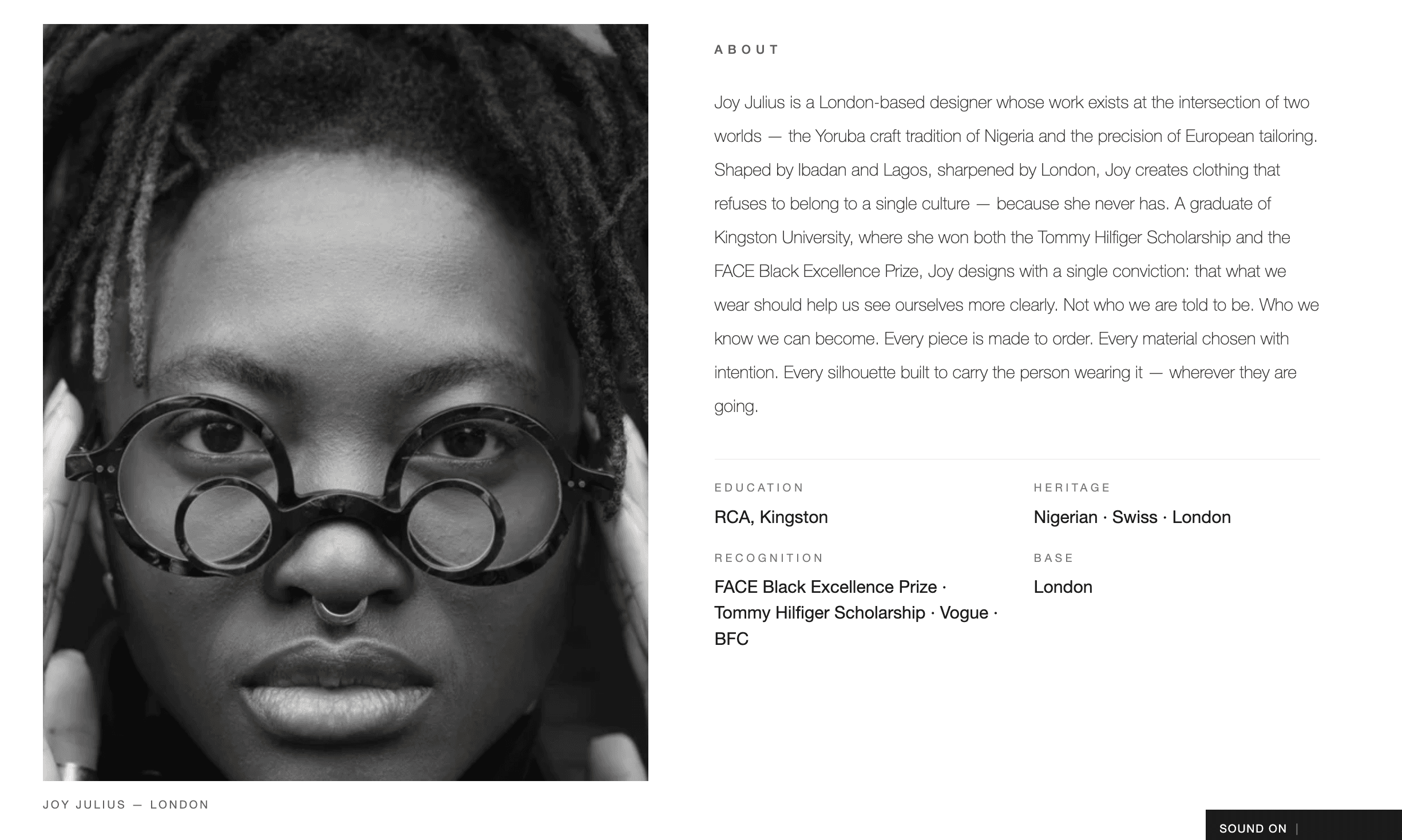 Joy Julius — Fashion E-commerce — 4