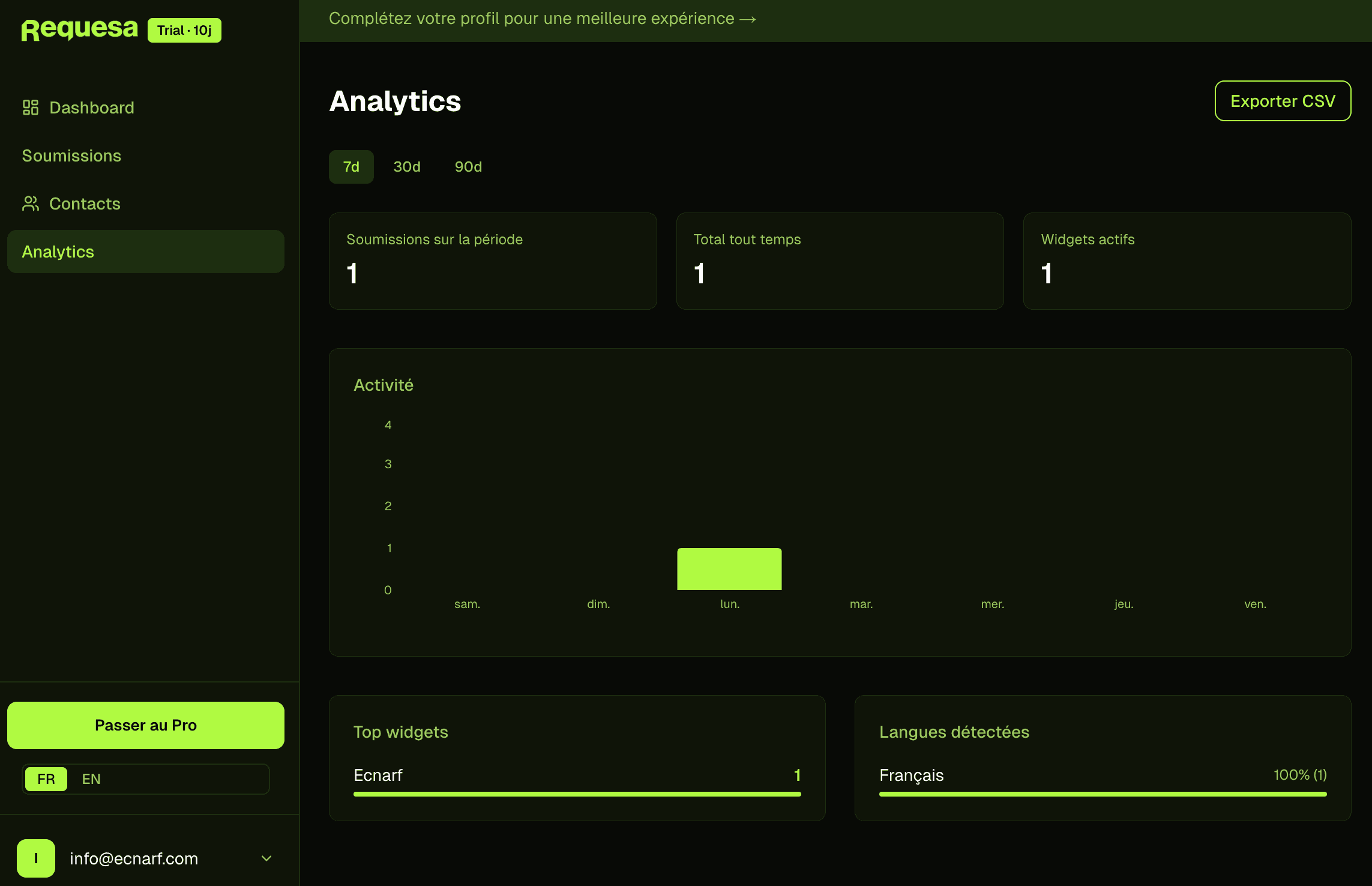 Requesa — Intelligent Client Intake — 2