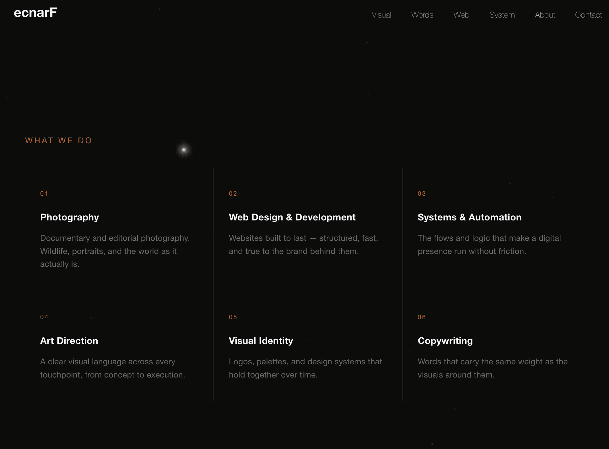 Ecnarf — Creative Studio — 3